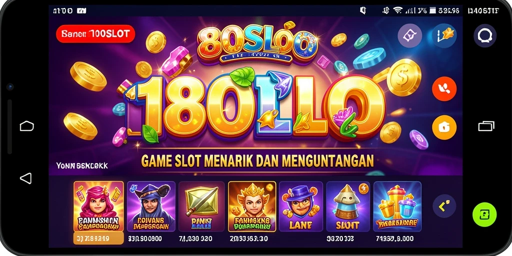 Tampilan gameplay seru dan grafis memukau di 180SLOT.