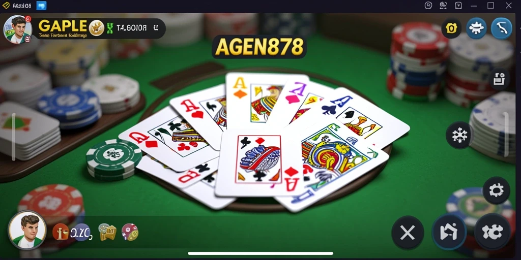 Gameplay seru dan menarik dari game Gaple AGEN878.
