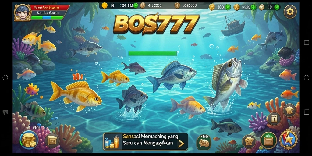 Tangkapan ikan yang luar biasa dalam gameplay BOS777.