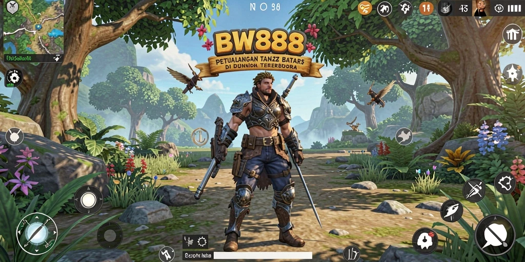 Gameplay menakjubkan di dunia terbuka BW888.