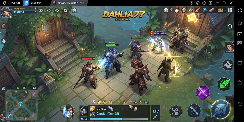 Tampilan gameplay menarik dari DAHLIA77 dengan strategi mendalam.