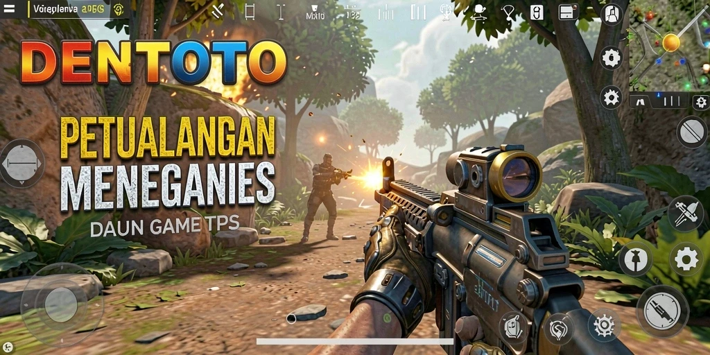 Tampilan seru gameplay DENTOTO dengan aksi menegangkan.