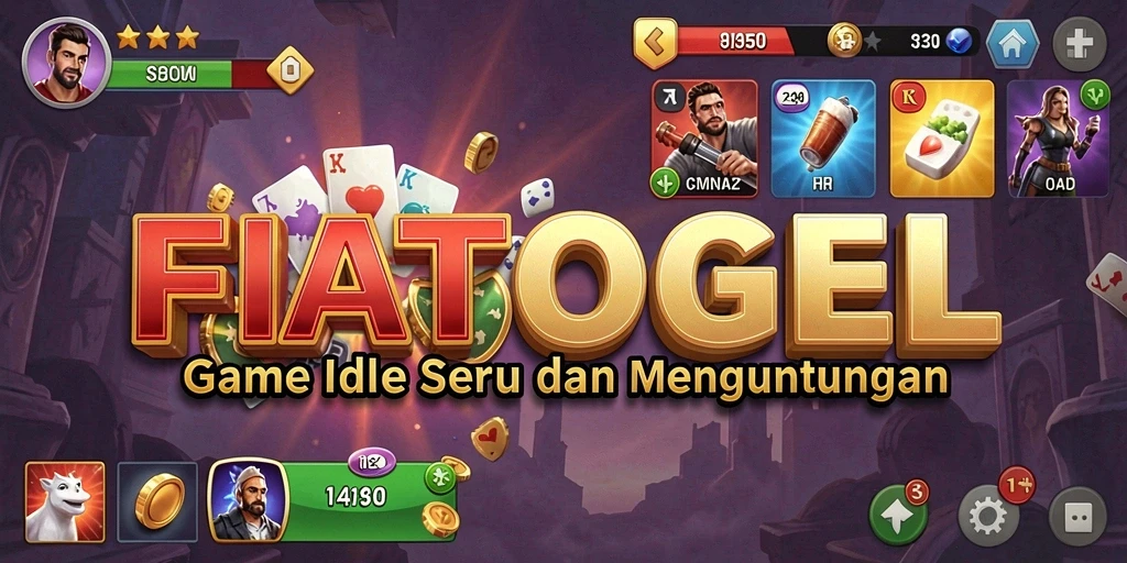 Tampilan gameplay FIATOGEL yang menarik dan adiktif.