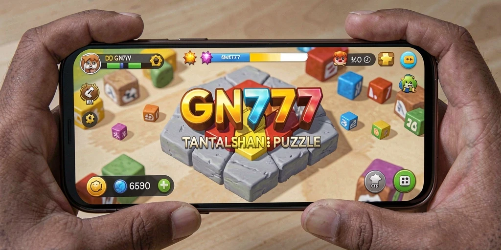 Tampilan menawan dari gameplay Puzzle di GN777.