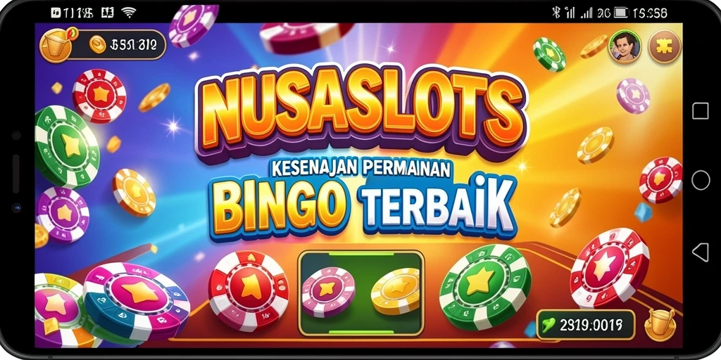 Tampilan gameplay NUSASLOTS yang menarik dan interaktif dalam permainan Bingo.