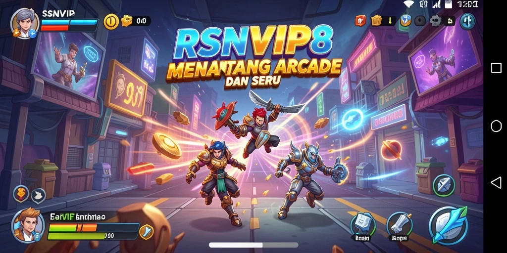 Tampilan gameplay RSNVIP8 yang seru dan menarik.