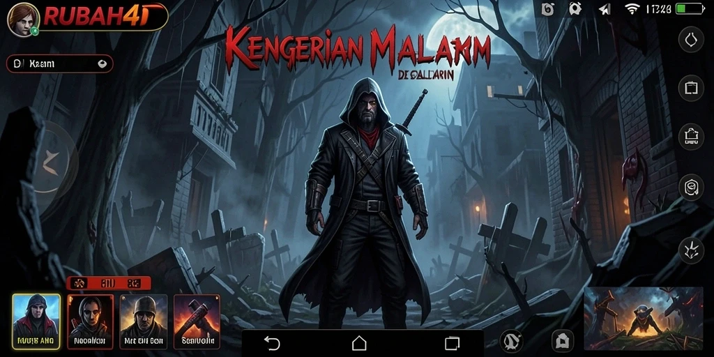Tampilan gameplay RUBAH4D yang mencekam dan penuh ketegangan.