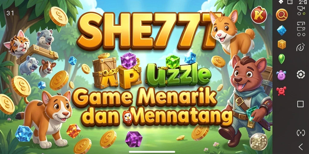 Gameplay seru SHE777 menantang logika dan keterampilan pemain.