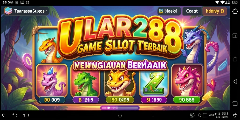 Gameplay Slot yang mengasyikkan di ULAR288 dengan grafis yang menawan.