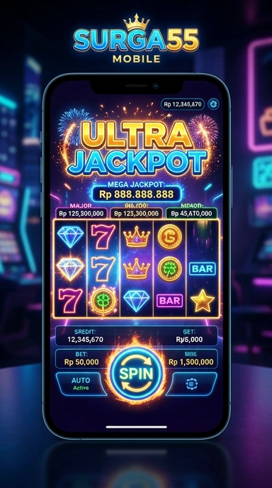 Proses unduh aplikasi yang cepat di surga55.